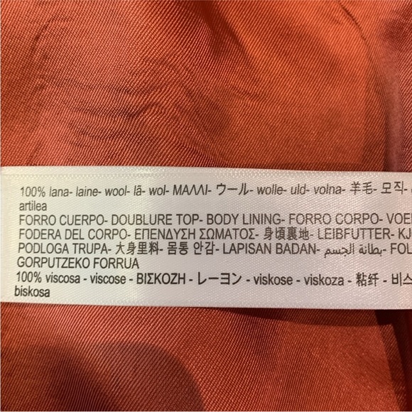 Massimo Dutti Double-Breasted Blazer - Picture 8 of 8